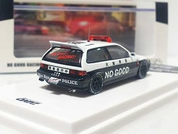 INNO64 1/64 シビック　ノーグッドレーシング バイバイポリス Amazon.co.jp: INNO 1/64 グランドシビック EF9 バイバイポリス